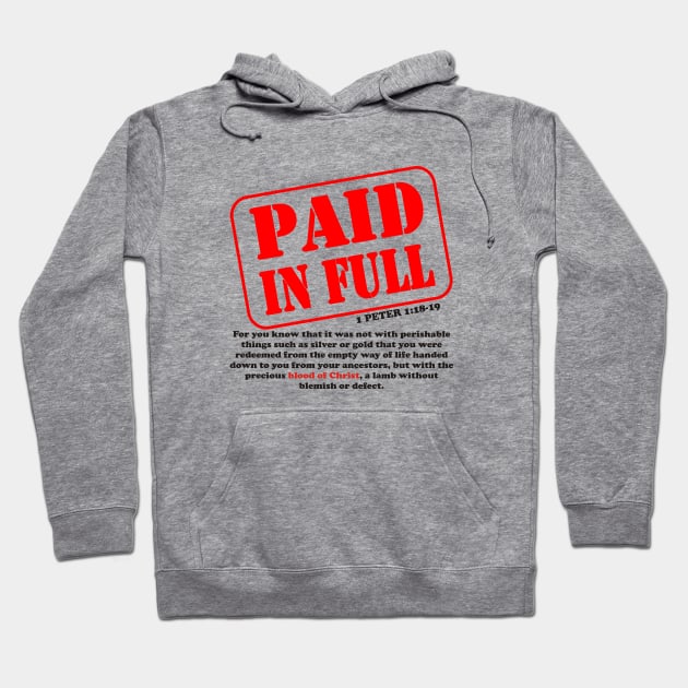 PAID IN FULL Hoodie by Flabbart